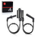 2X Ignition Coil & Spark Plug Cap Kit for Honda Shadow ACE 1100 (1995–2001)