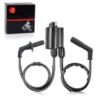 2X Ignition Coil & Spark Plug Cap Kit for Honda Shadow ACE 1100 (1995–2001)