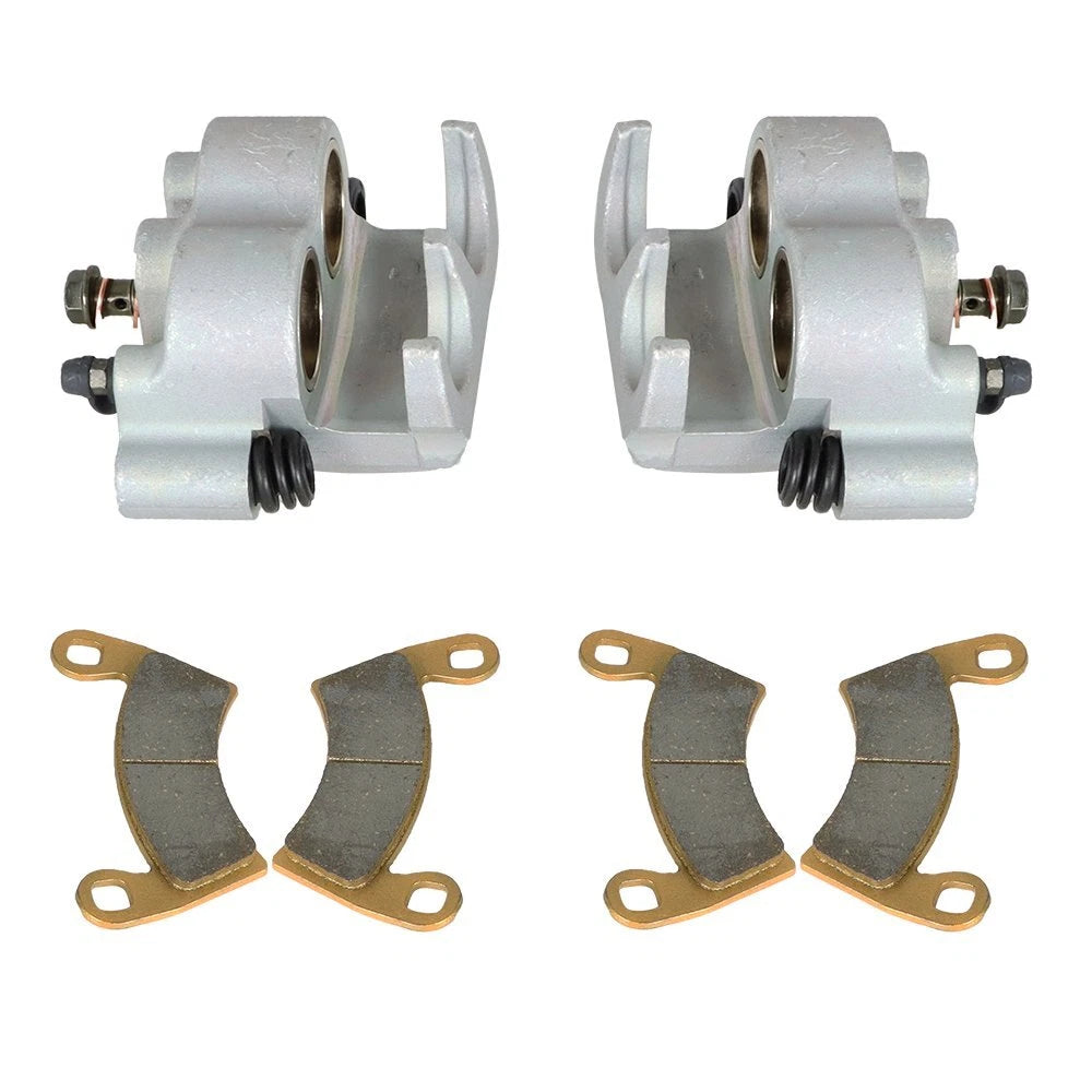 Set of 2 Front Brake Calipers with Pads for Polaris Ranger 700 800 900 902D 1000