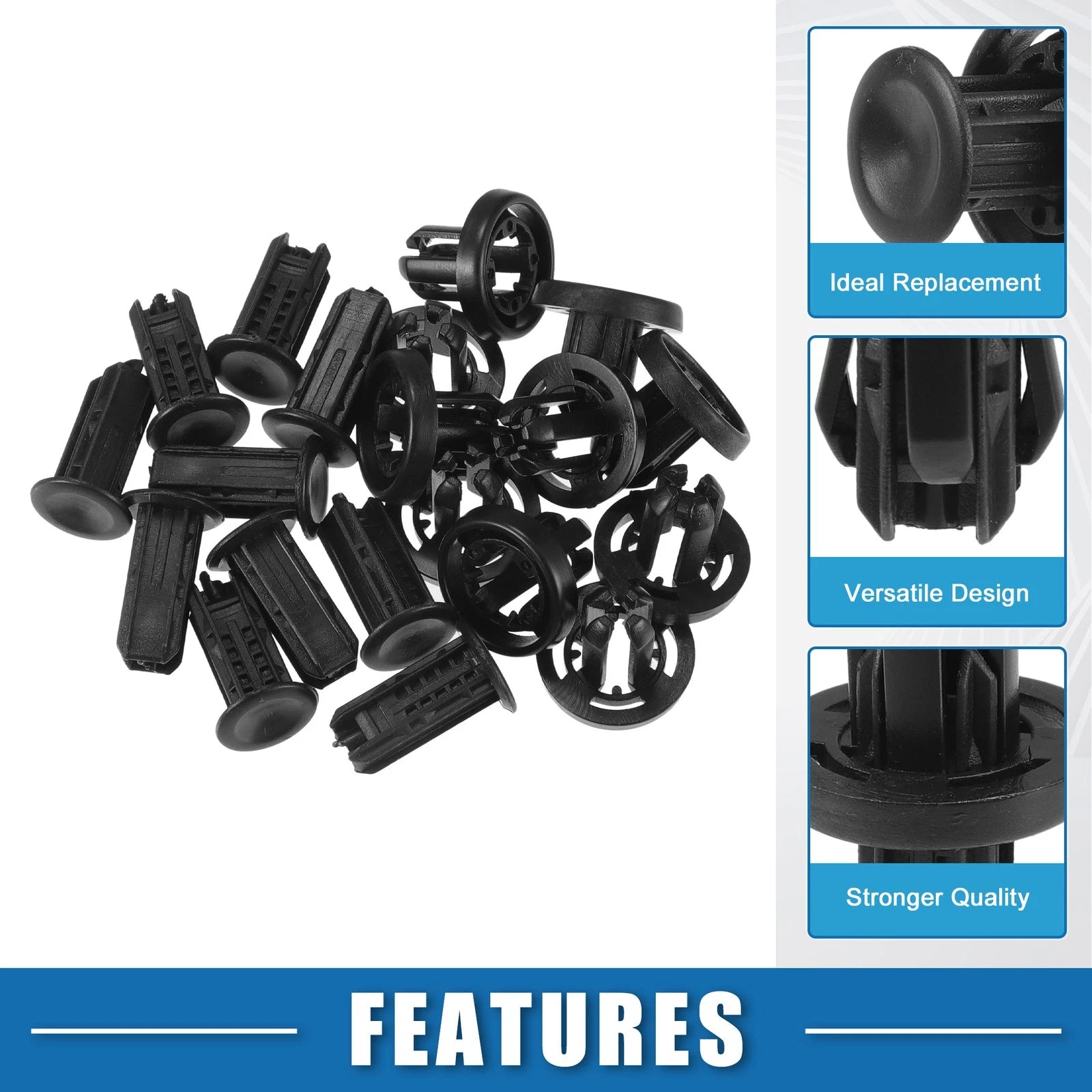 10 Pcs Bumper Clips No. 91505TM8003 for Honda Civic (2013–2019)