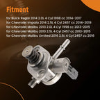 High Pressure Fuel Pump for Chevrolet Malibu (2013–2016)