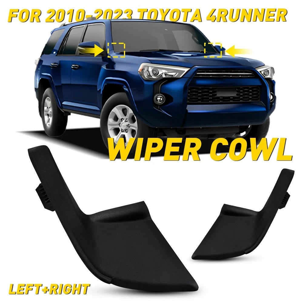 2X Windshield Wiper Cowl Cover Trim for Toyota 4Runner (2010–2023)