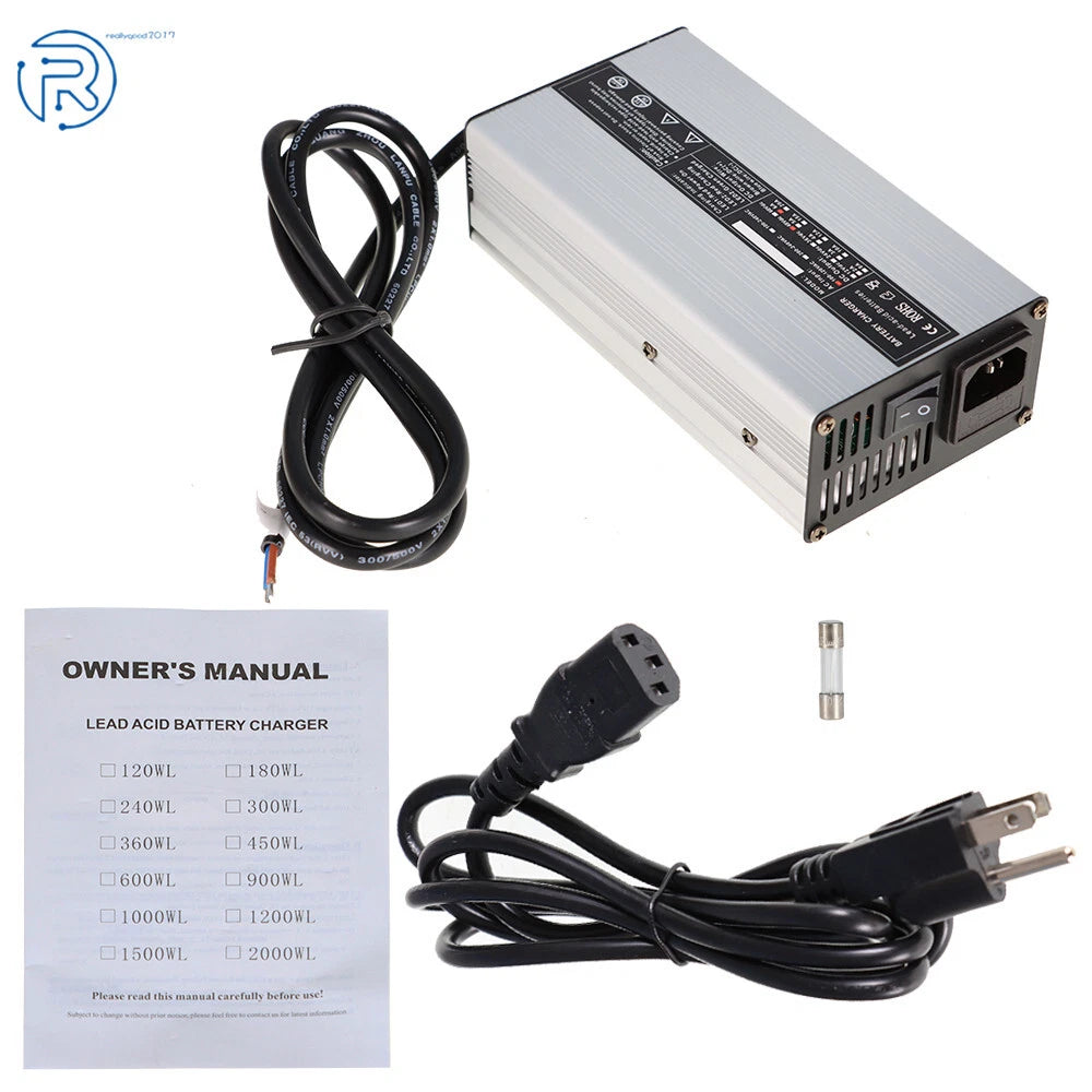 48V 6A Golf Cart Battery Charger for Yamaha EZGO TXT Club Car DS (2000–2023)