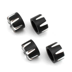 4 Pcs Aluminum Head Bolt Cover Caps for T120 Thruxton Scrambler (2016-2023)