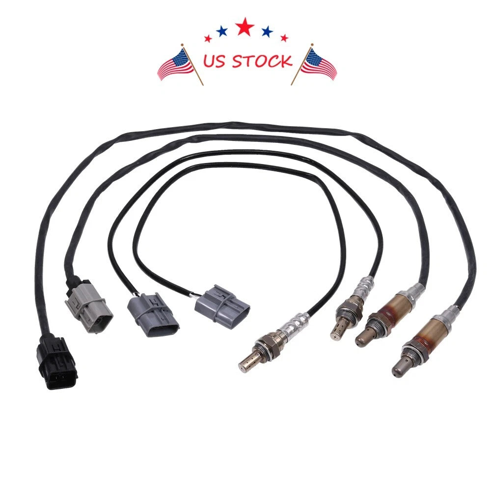 Set of 4 O2 Oxygen Sensors for Nissan Maxima Infiniti I30 (2000–2001)