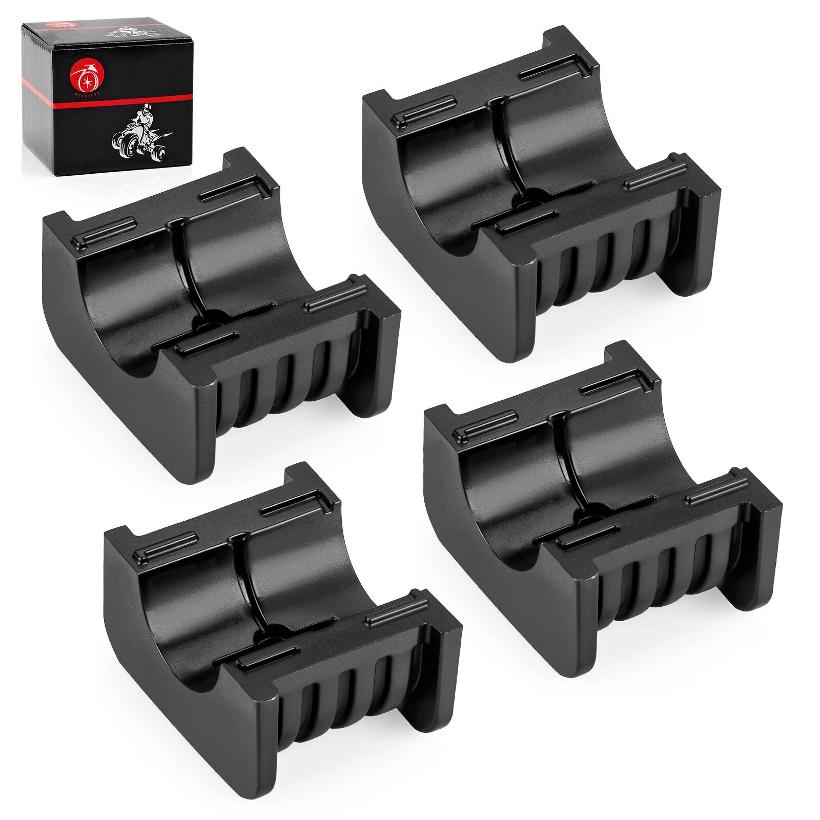 4 Pack Front Stabilizer Sway Bar Bushing for Polaris RZR Turbo XP 2016–2021