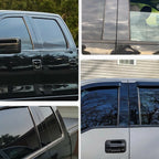 Pillar Posts Trim Cover for Ford F150 (2004–2014) Black