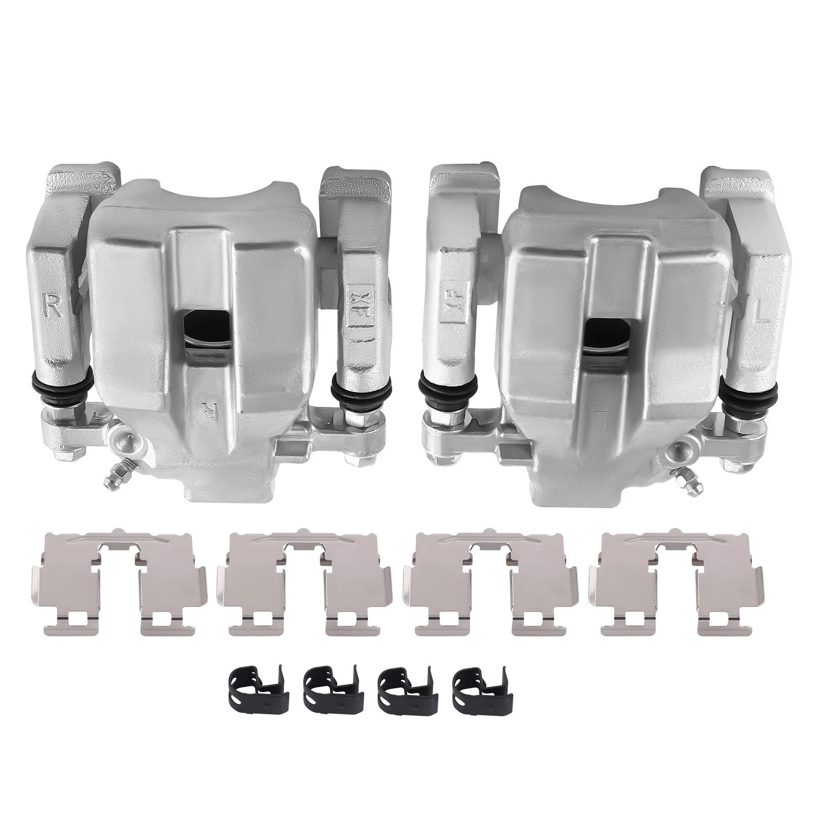 Set of 2 Rear Left & Right Brake Caliper w/Bracket Assembly for Toyota Avalon (2008–2011)