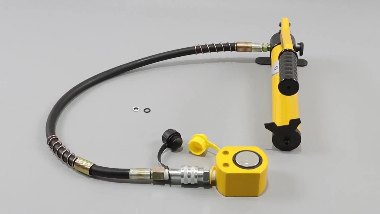 Hydraulic Cylinder Jack with Hand Pump for Multi-Section Applications