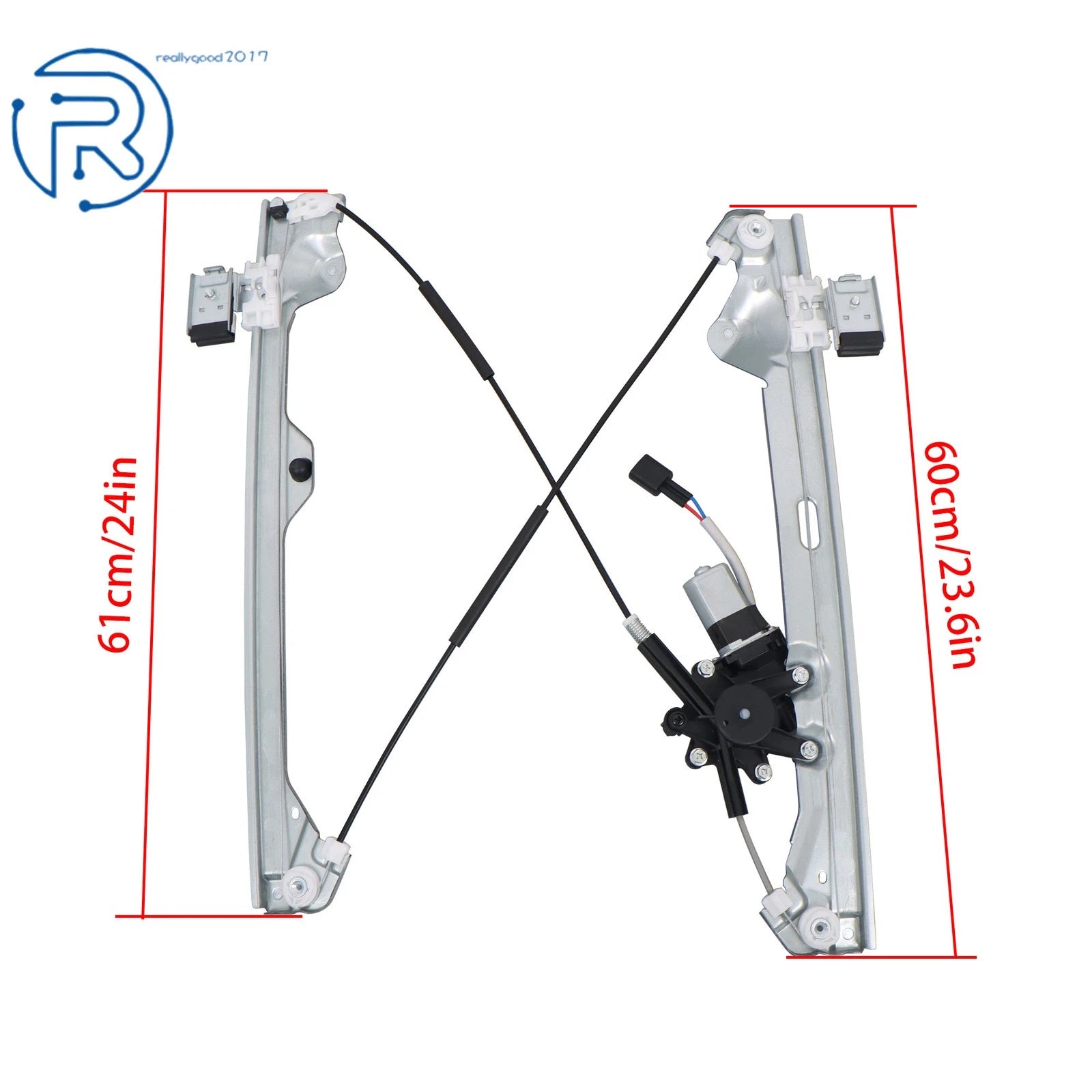 Power Window Regulator with Motor for Chevy Silverado 1500 (2007-2013)