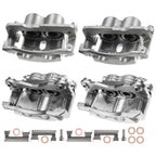 Front & Rear Brake Caliper Set for Chevy Silverado 1500 Sierra (2002-2005)