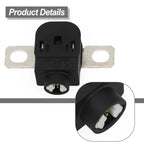 Battery Disconnect Fuse Switch ABS Black Power Off Switch for ABS