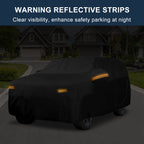 Waterproof Car Cover with Driver Door Zipper for Toyota 4Runner 