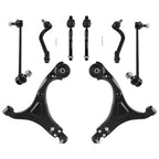 8pc Front Lower Control Arm Sway Bar End Link Tie Rod for Hyundai Sonata (2011–2014)