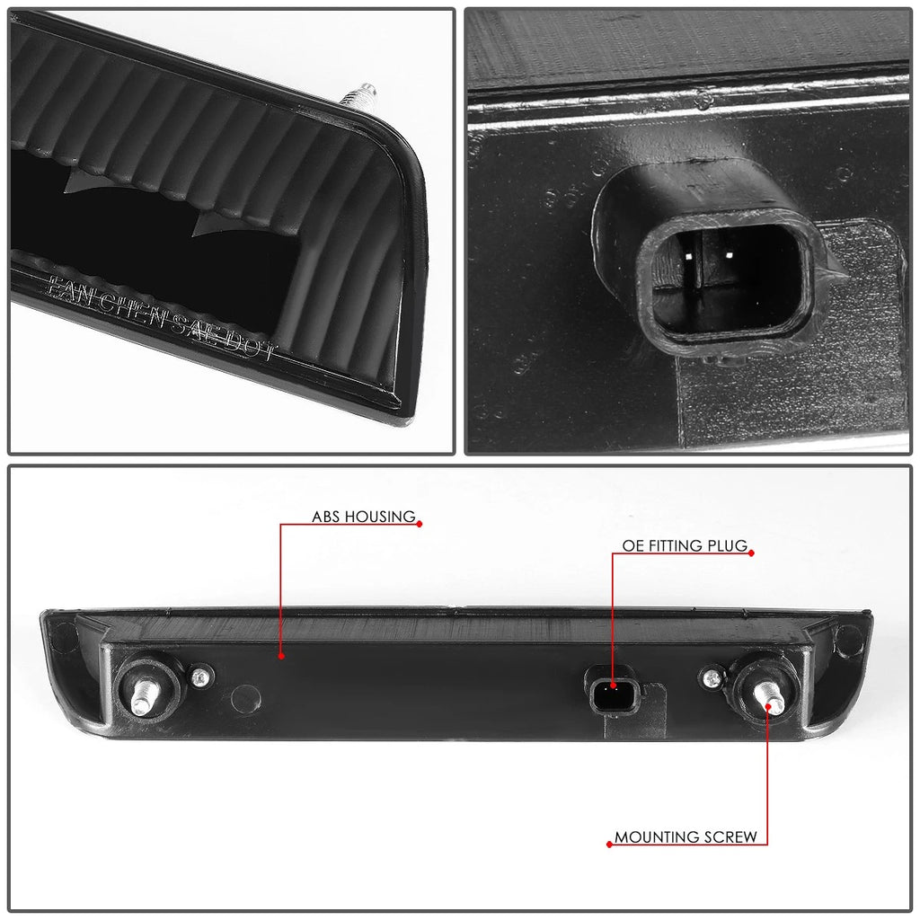 LED High Mount 3rd Tail Brake Light for Nissan Rogue (2014–2019)