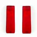Tail Light Lens Pair Replacement for 1967-1972 Chevy GMC Pickup Truck
