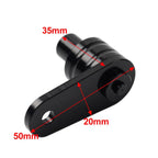 Motor Parking Brake Lever Switch Lock for Yamaha NMAX 125, XMAX 300, 400 Black
