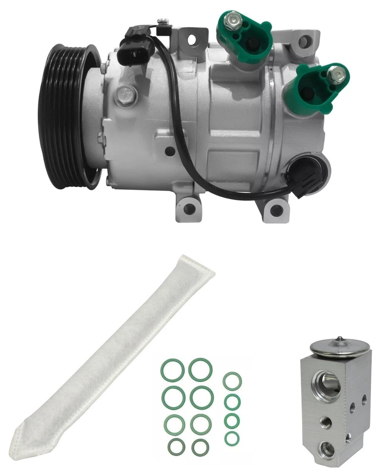 AC Compressor Kit Replacement for Kia Optima 2.0L Turbo (2017–2017)