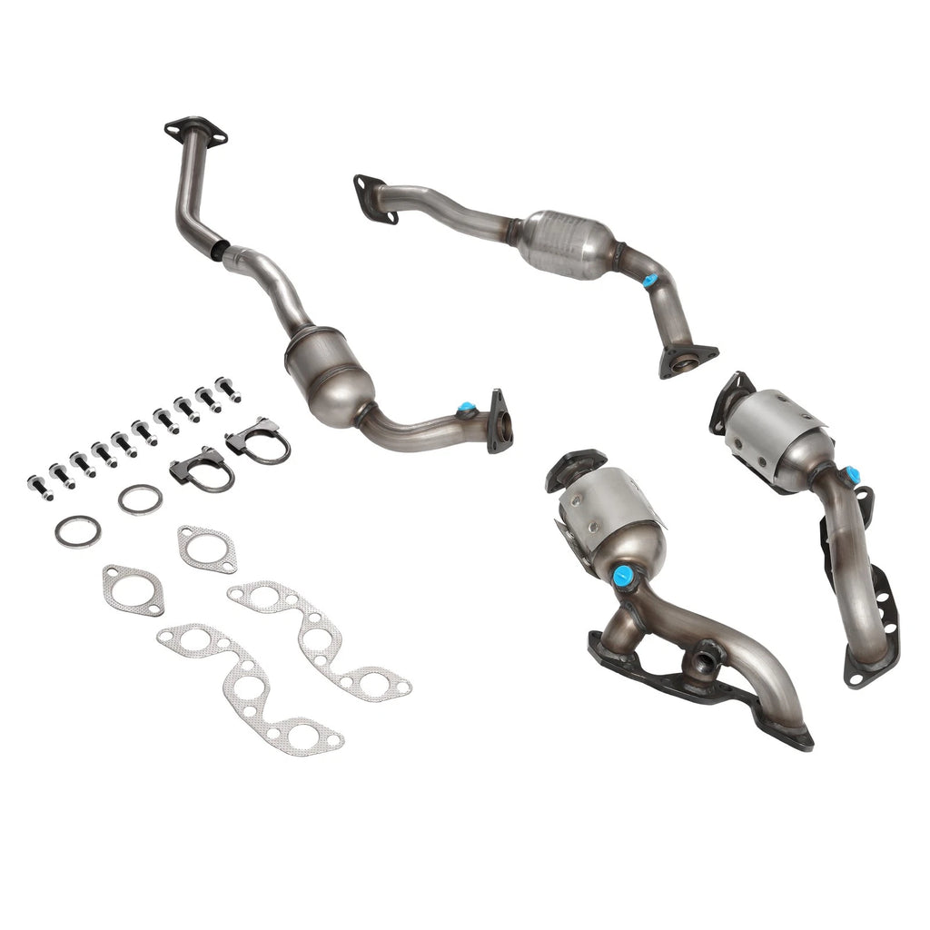Catalytic Converter Set with Clips for Nissan Xterra Frontier (2002–2004)
