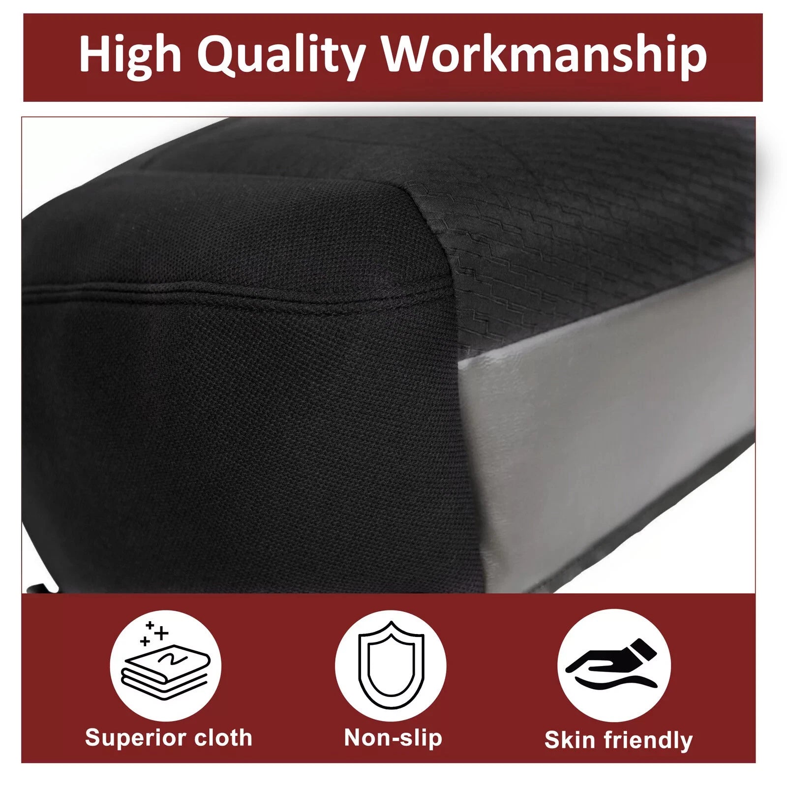 Driver Bottom Seat Cover for Chevrolet Silverado Tahoe GMC Sierra Yukon (2007–2014)