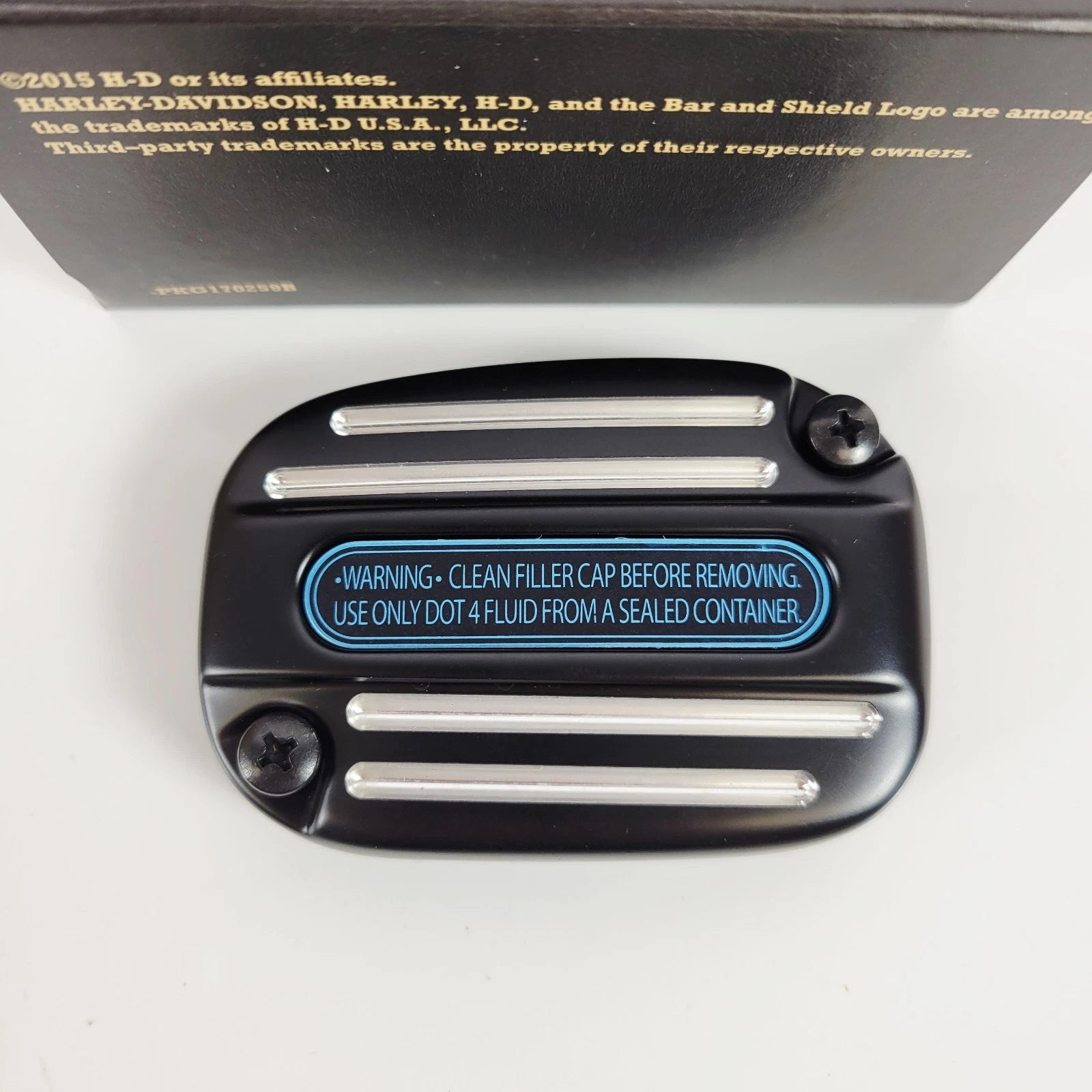 Genuine Front Brake Master Cylinder Cover for Harley-Davidson Touring (2008–2023) 41700334