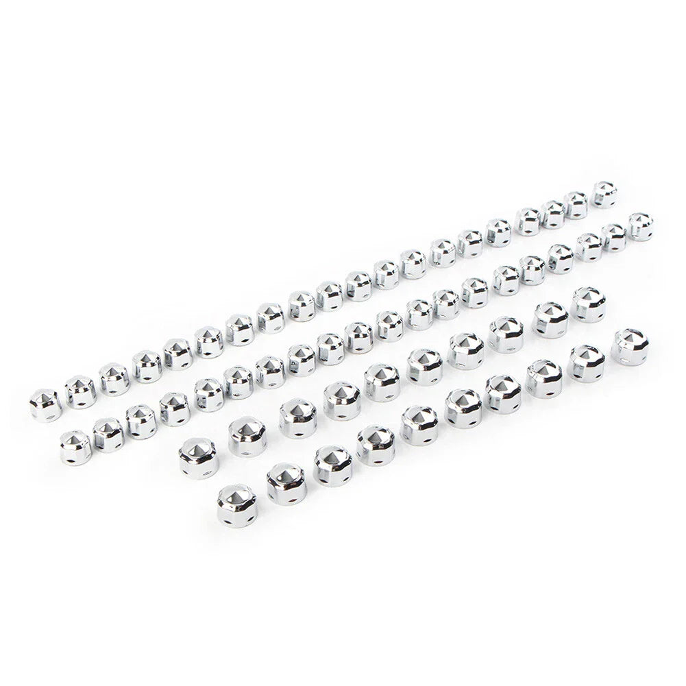 Chrome Engine Bolt Caps Cover for Harley Road Street Glide Softail (2006-2023)
