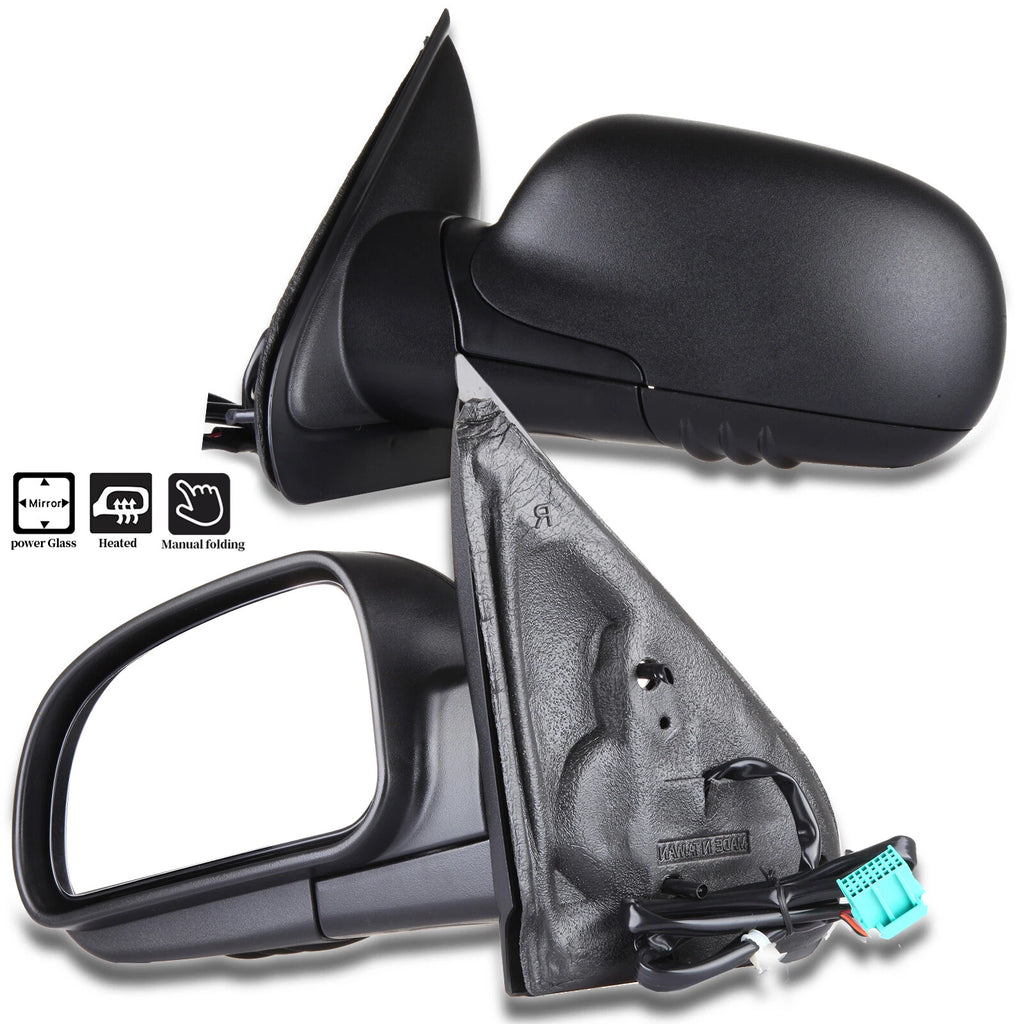 Power Heated Manual Fold Driver Side Mirror for Trailblazer Envoy (2002–2009)