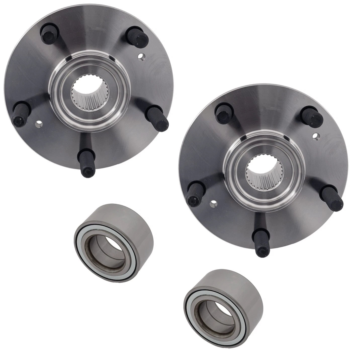 Set of 2 Wheel Hubs for Acura RSX