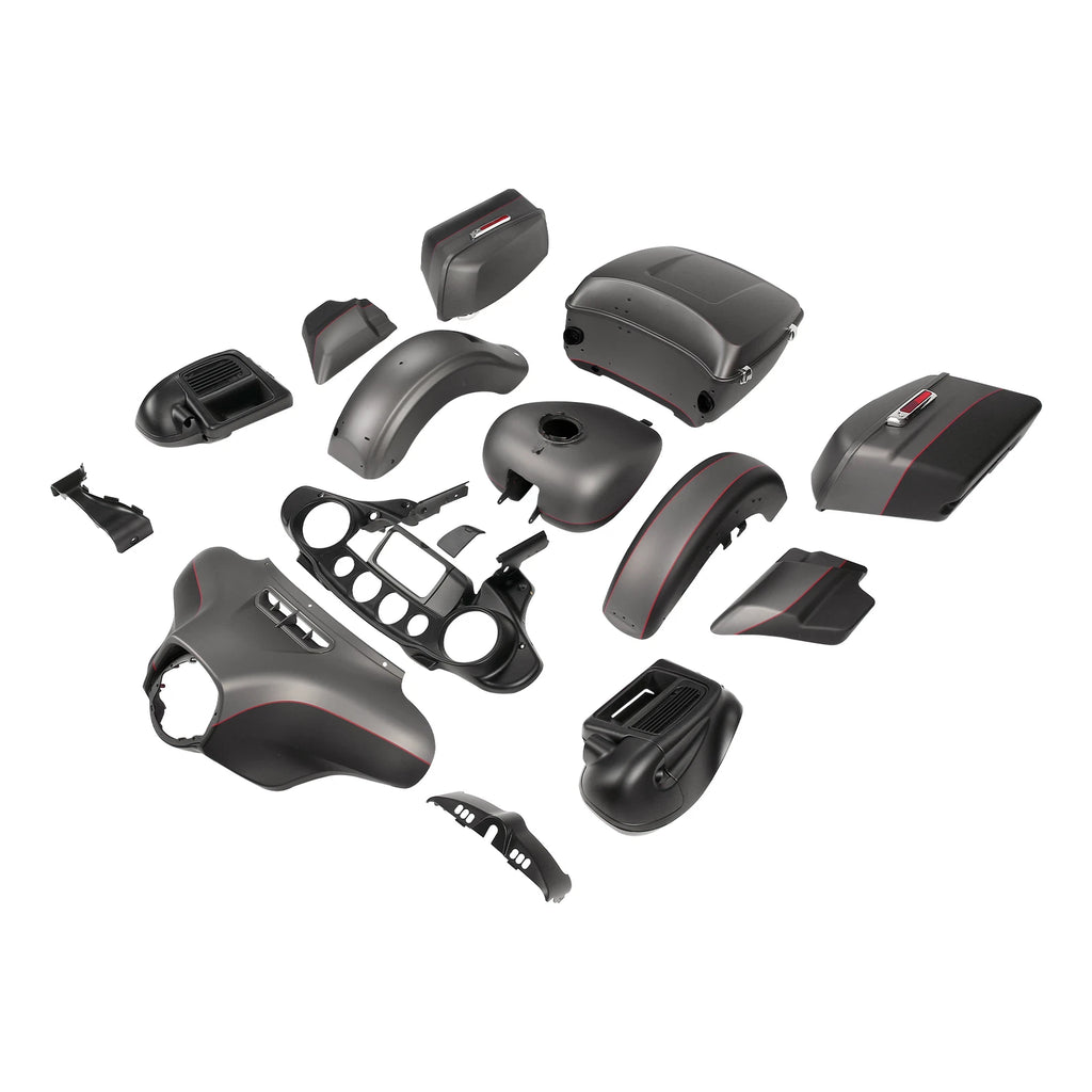 Fairing Bodywork for Harley Electra Glide (2014–2024) Industrial Gray/Black Denim