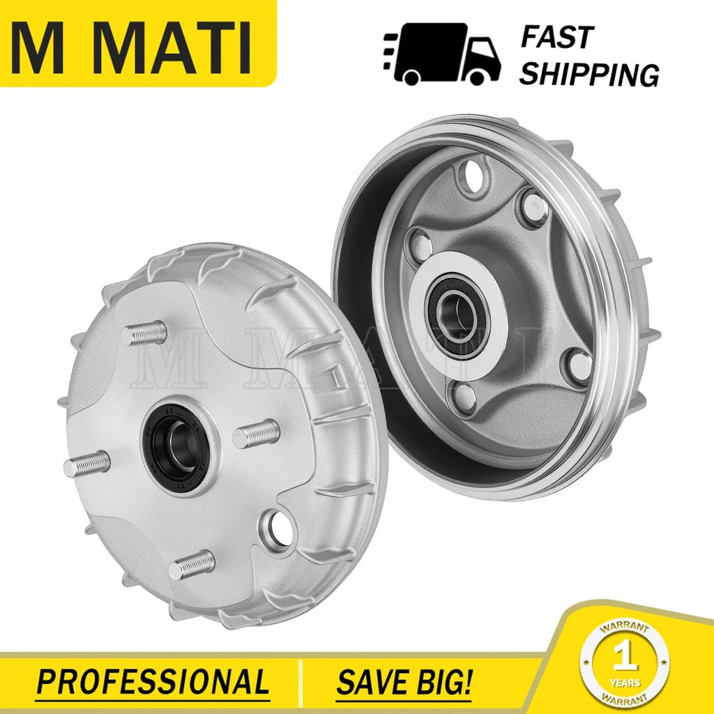 2 Front Brake Drum 44600-HN4-670 for Honda Rancher 350 (2000–2006)