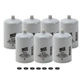 Set of 7 Wix 33472 Fuel Water Separator Filters for Heavy Duty Vehicles