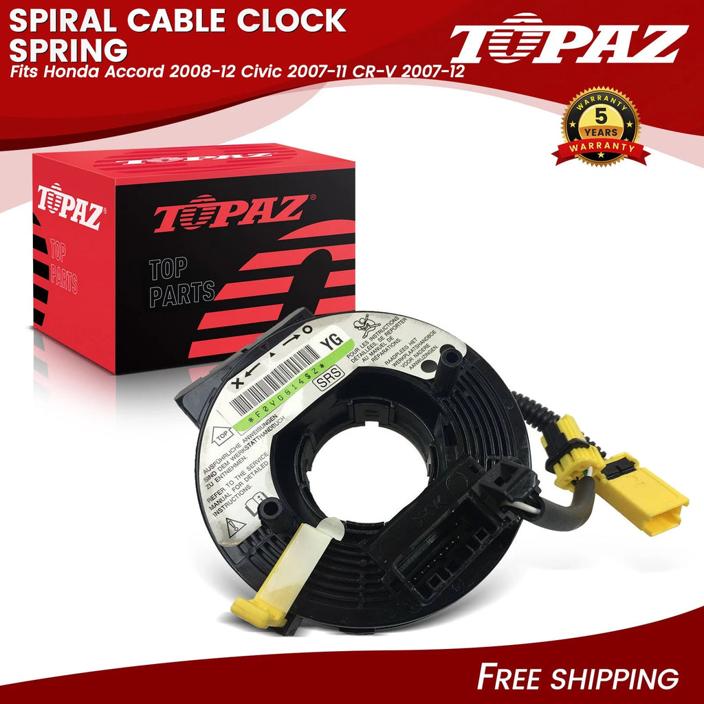 Clock Spring for Honda Accord Civic CR-V (2007–2012)