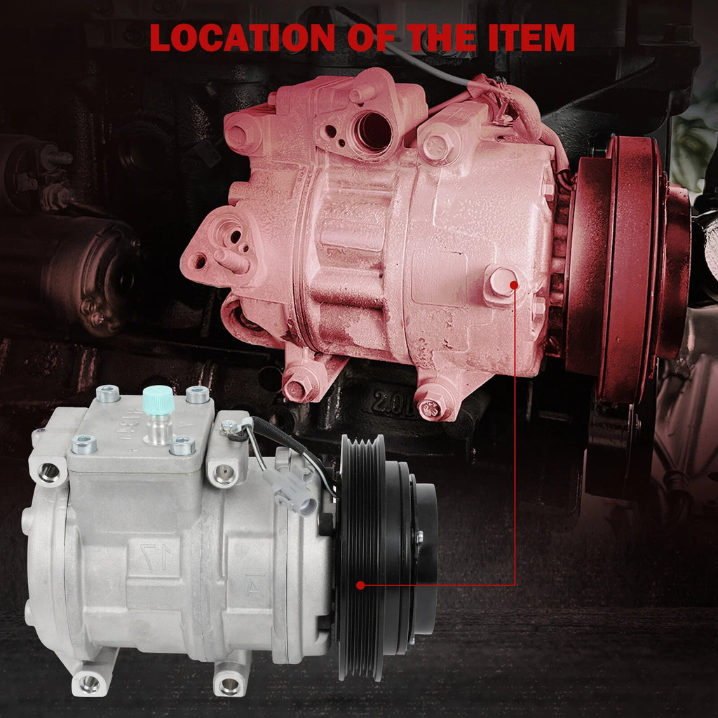 A/C Compressor with Clutch for Toyota 4Runner (1996-2002)