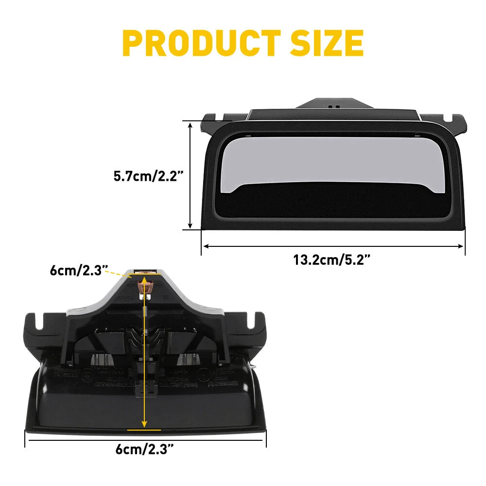 Center Console Armrest Latch Lid for Chevy Silverado 1500/GMC Yukon (2007–2014)