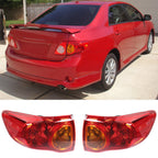 Set of 2 Outer Brake Lamp Tail Lights for Toyota Corolla (2009–2010)