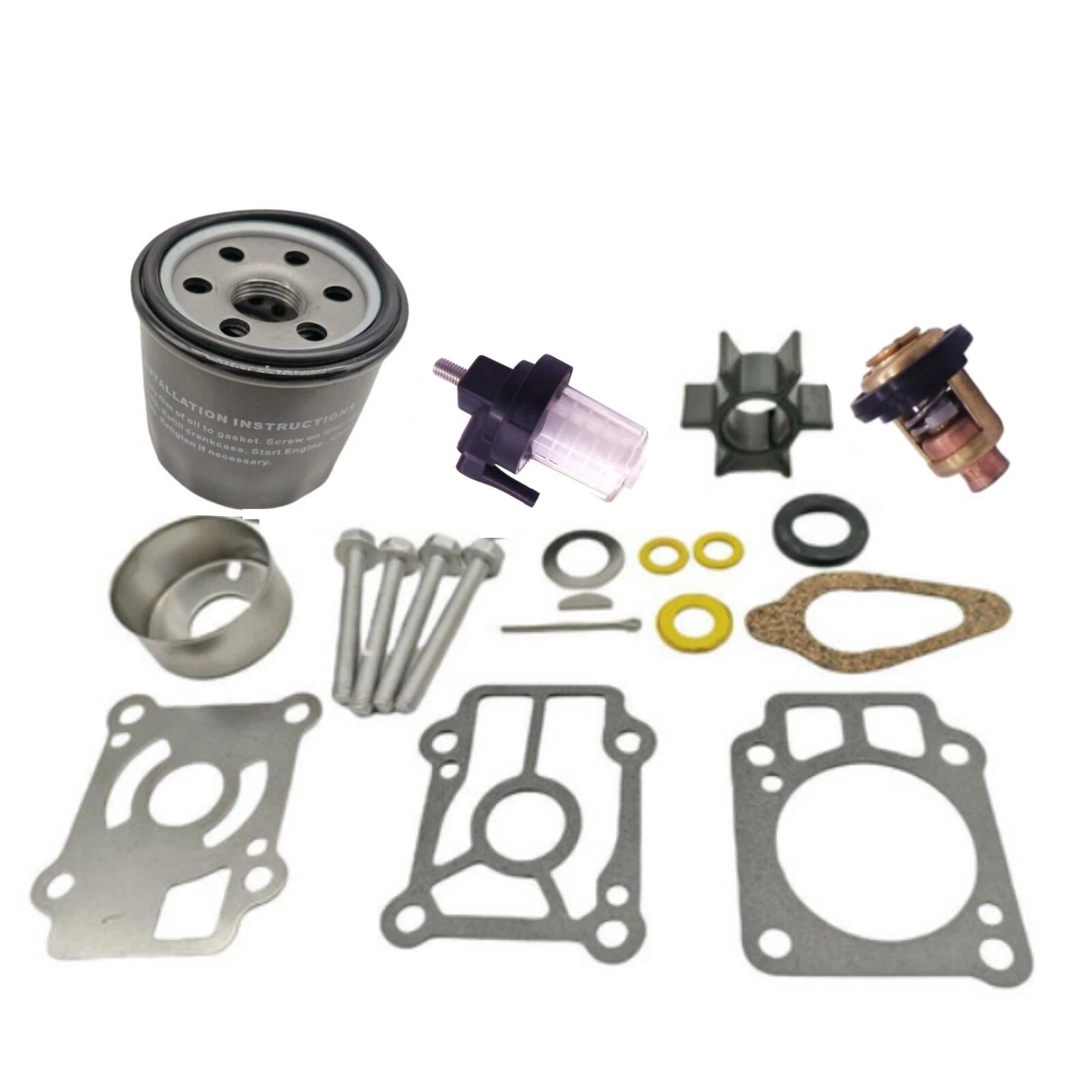 Engine Maintenance Kit for Mercury Mariner 20 30 HP (2000–2009) 8M0120839 853792A07 35-8M0162831