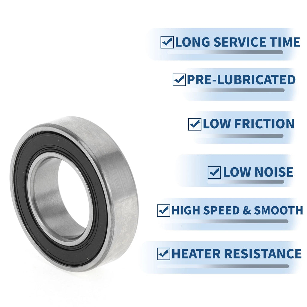 6902VV Deep Groove Ball Bearing for Scooter Skateboard Wheel (15x28x7mm)