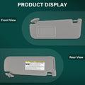 Driver Side Sun Visor for Toyota Camry (2012–2017)