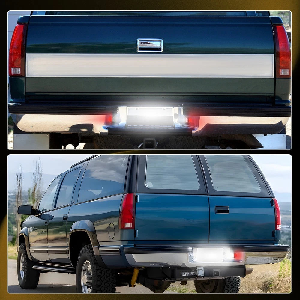 LED Neon Tube License Plate Light for Chevy GMC C/K Pickup (1988–2002)