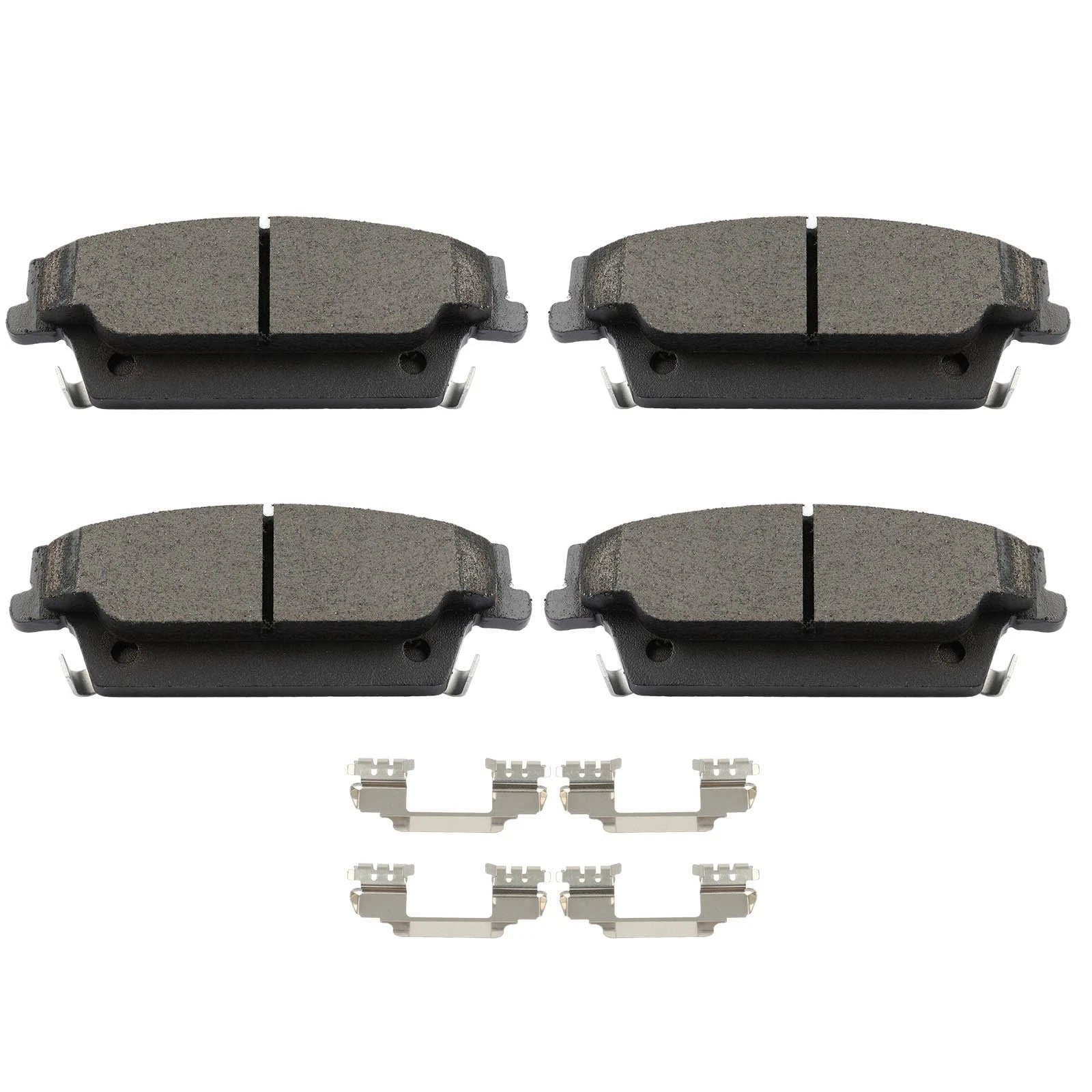 4X Rear Ceramic Brake Pads for Cadillac SRX (2004–2009)