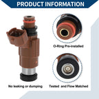 Fuel Injector No. 780995Q for Mazda BT-50 (2011–2020) 1 Pc Brown
