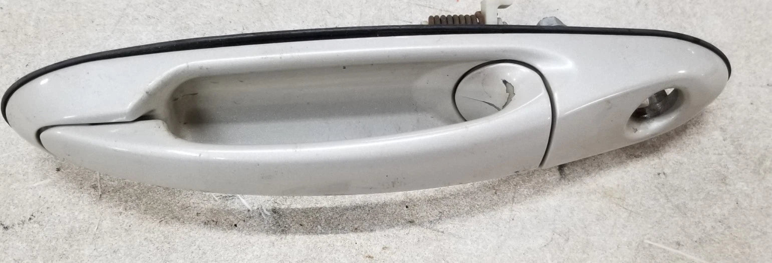 LH Front Exterior Door Handle for Lincoln LS (2000–2006) - Bright White