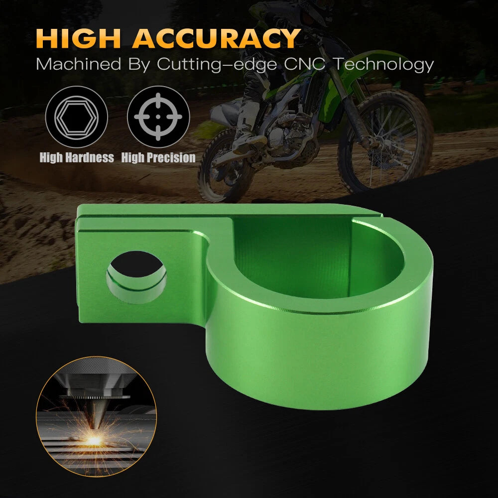 Front Brake Cable Hose Clamp Guide for Kawasaki KX450F KX250F (2017–2021)
