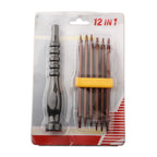 12-in-1 Magnetic Screwdriver Set for Special Screws
