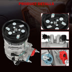 A/C Compressor with Clutch for Volvo XC70 XC90 S60 S80 V70 XC60 (2008–2012)