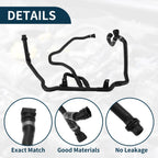 Heater Return Thermostat Hose for BMW 118i 120i 318i 320i (No.17127548222)