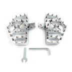 Wide MX Style Foot Pegs for Harley Touring Sportster Softail Dyna