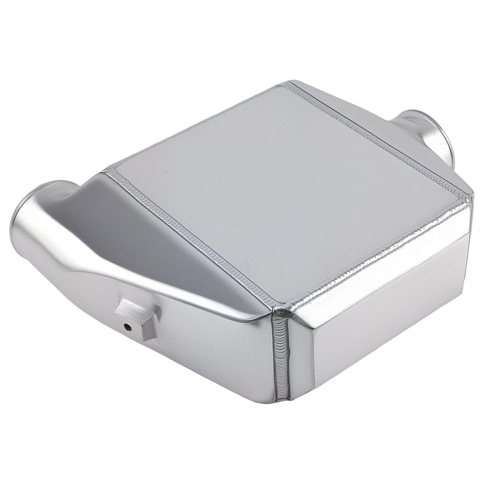 Universal Aluminum Water Air Intercooler 225x270x115mm Silver Turbo