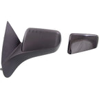 Set of 2 Heated Power Mirrors for Ford Focus (2008–2011) - Paintable Black