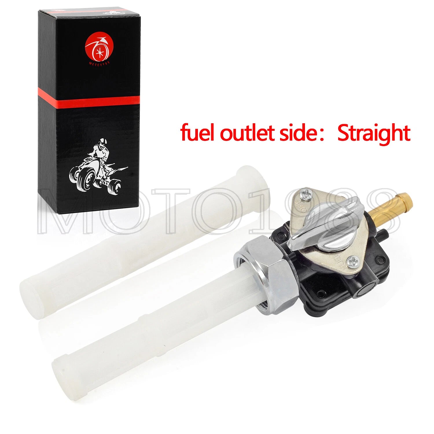 Fuel Valve Petcock for Vacuum System (22mm Straight Outlet)